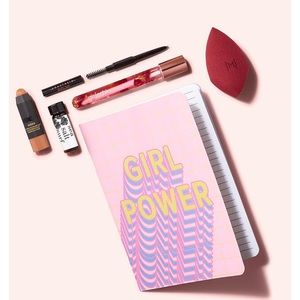 NWT MACYS BEAUTY BOX Girl Power Notebook